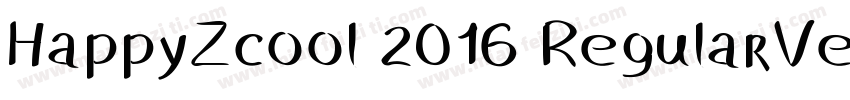 HappyZcool 2016 RegularVersion 31字体转换